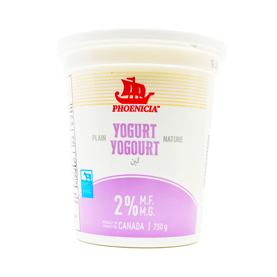 Phoenicia Plain Yogurt 2% 750G