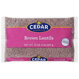 Cedar Brown Lentils 907G