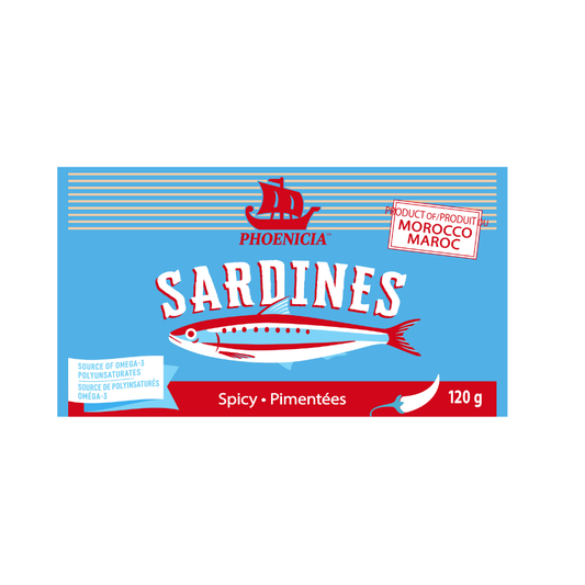Phoenicia Sardines Spicy 120G