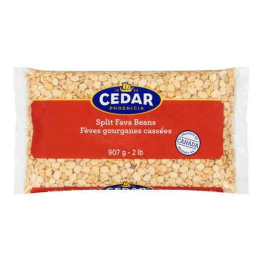 Cedar Split Fava Beans 907G