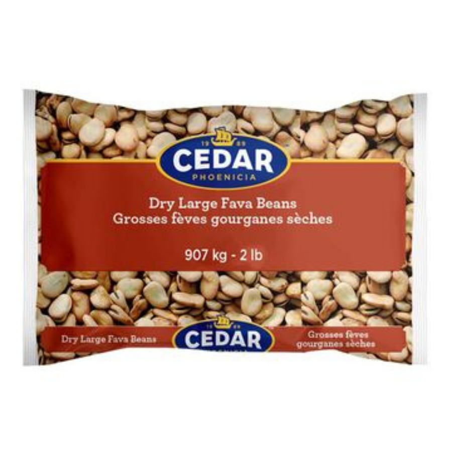 Cedar Large Dry Fava Beans 907G