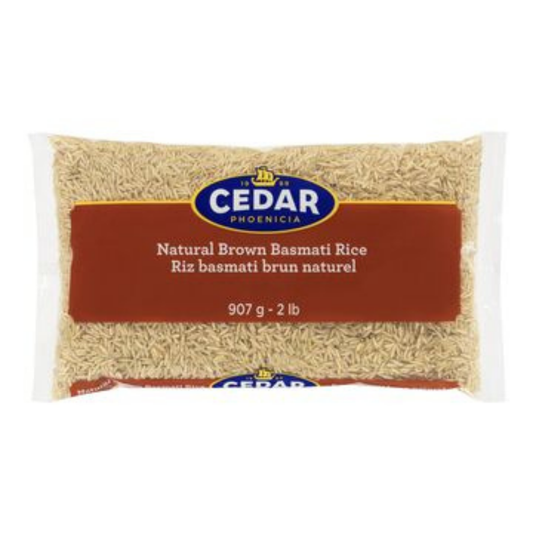 Cedar Natural Brown Basmati Rice 907G
