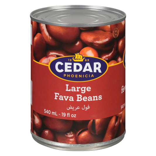 Cedar Large Fava Beans 540ML