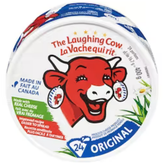 The Laughing Cow Original Spreadable Cheese Snacks 400g