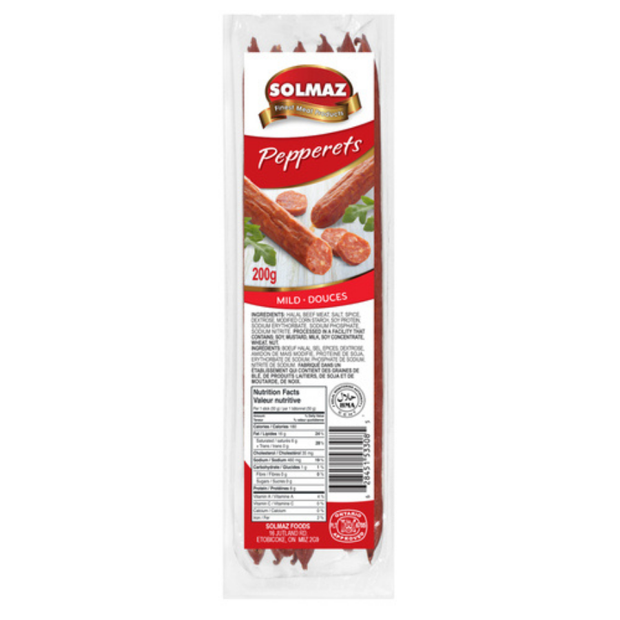 Solmaz Pepperets Mild 200G