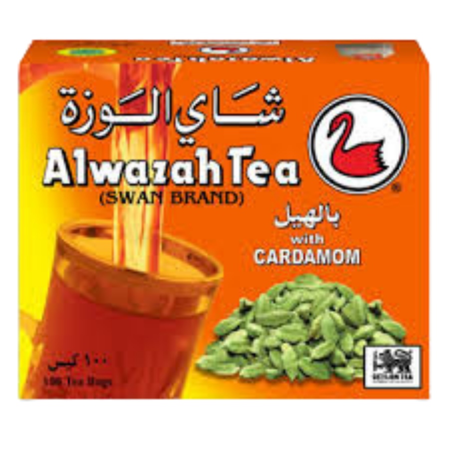 Alwazah Tea W Cardamom 100 Bags