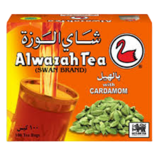 Alwazah Tea W Cardamom 100 Bags