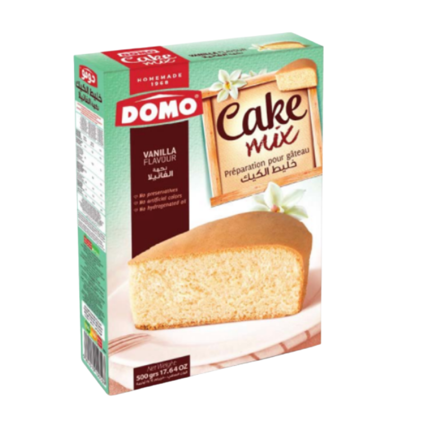 Domo Cake Mix Vanilla 500G