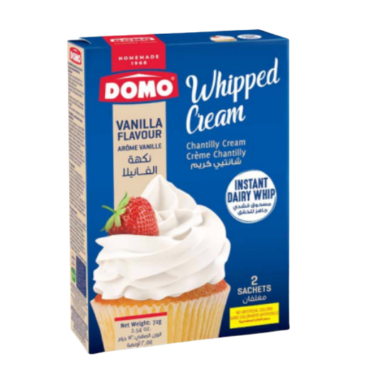 Domo Chantilly Cream Vanilla 72G