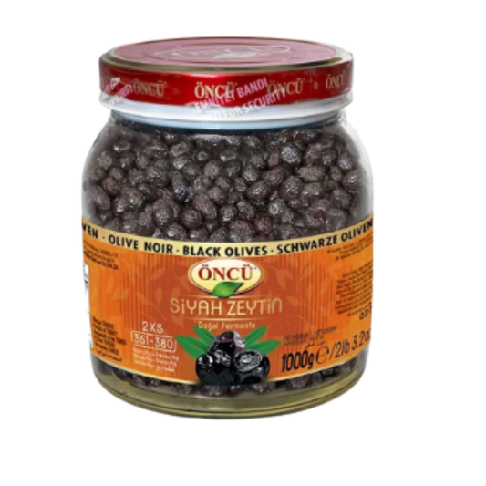 Oncu Black Olives 2XS 1KG
