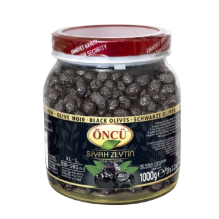 Oncu Black Olives XL-L 1KG
