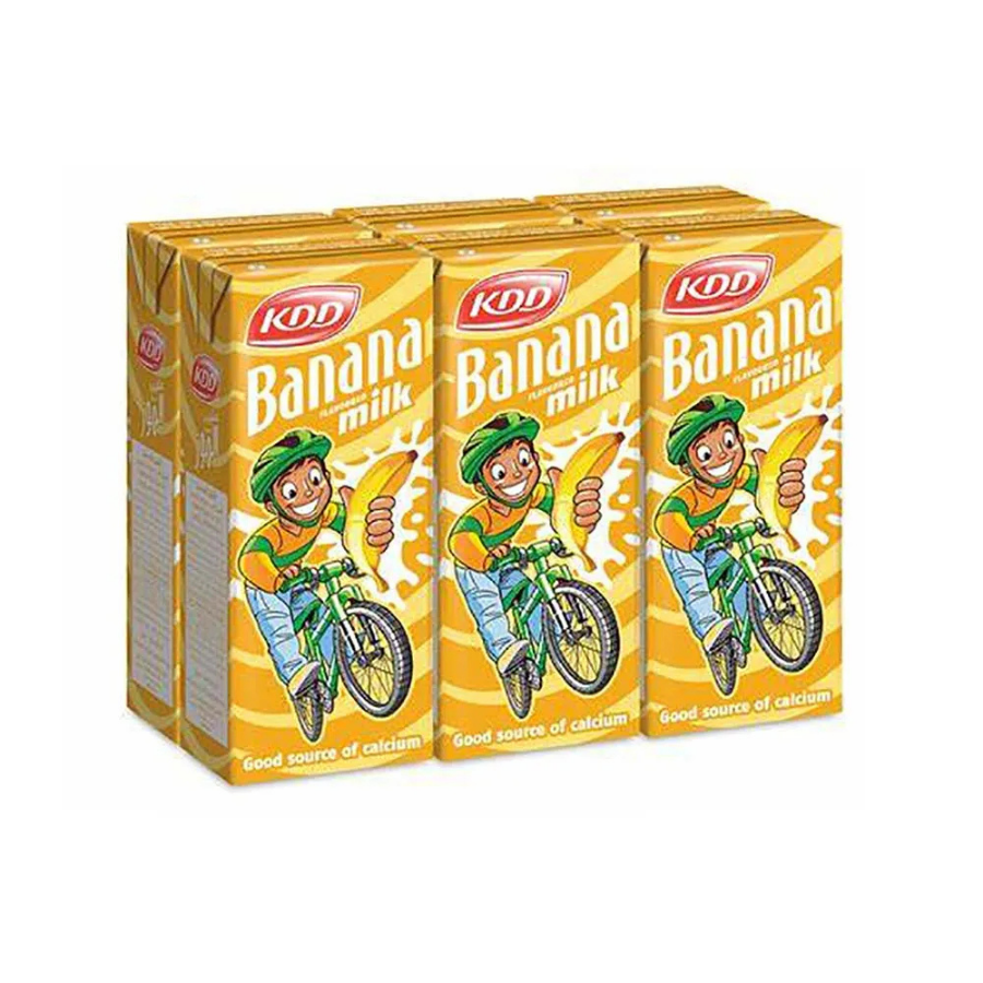 Kdd Banana Milk 6x180ml