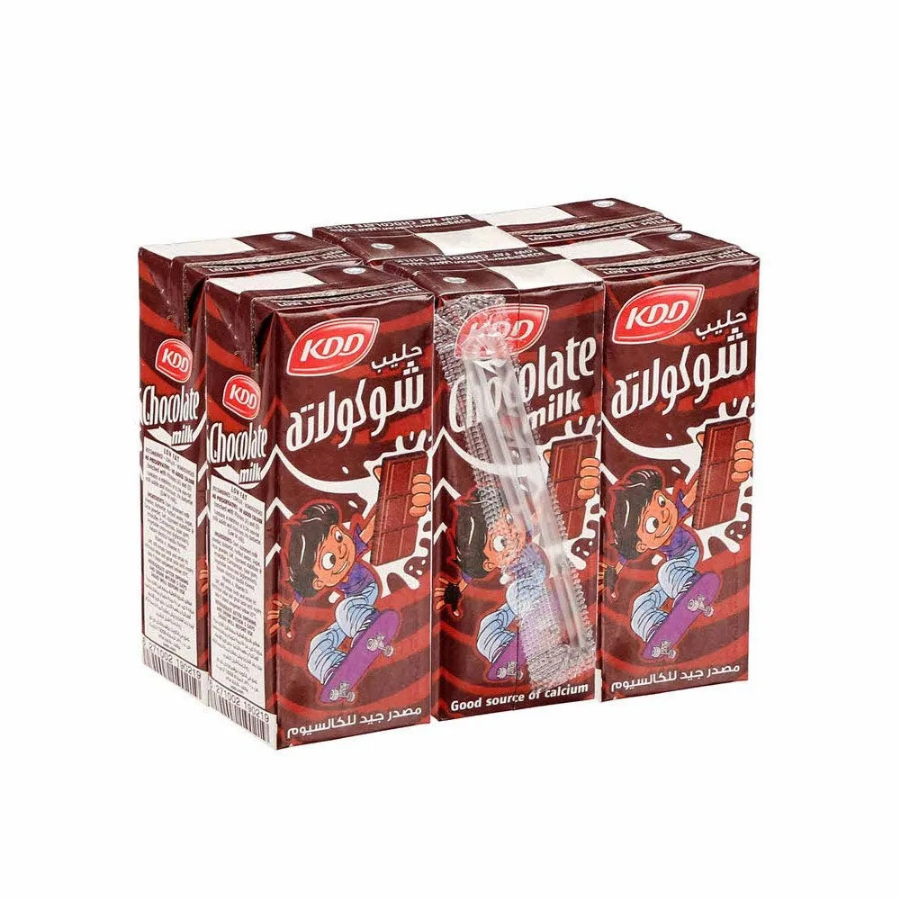 Kdd Chocolate Milk 6x180ml