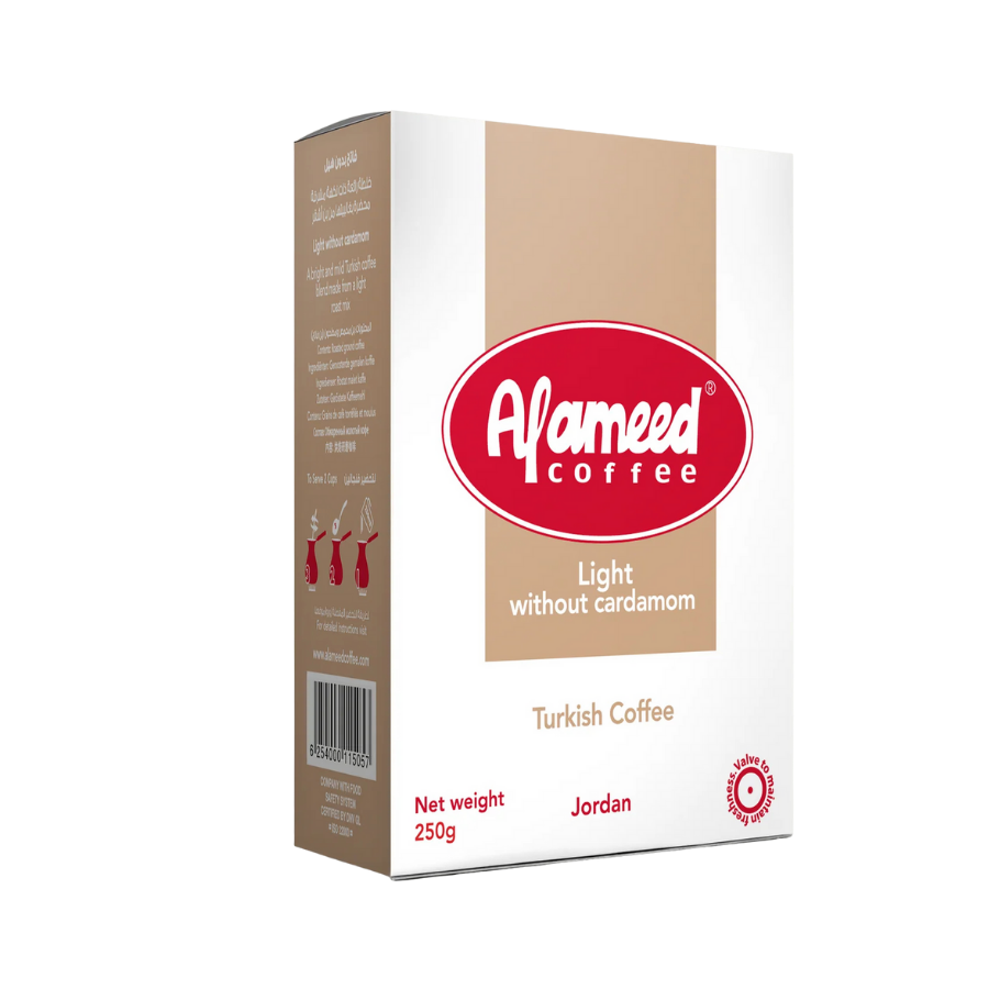 Al Ameed Coffee Light With Cardamom 227G