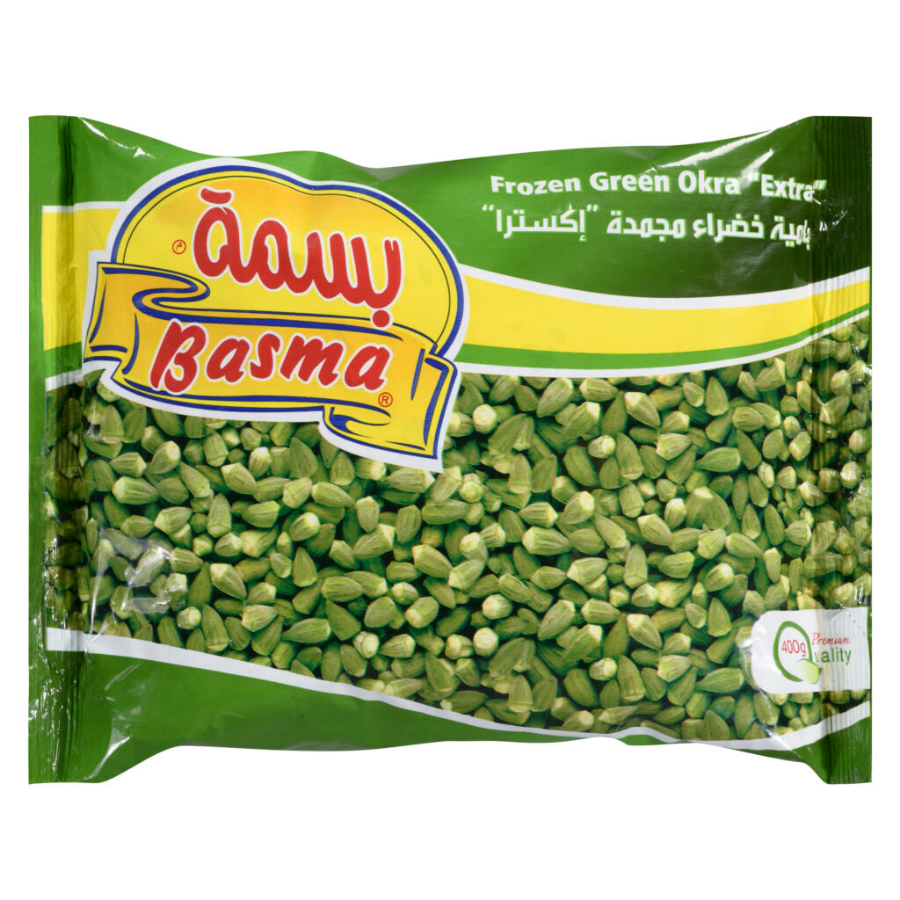 Basma Frozen Green Okra Extra 400G