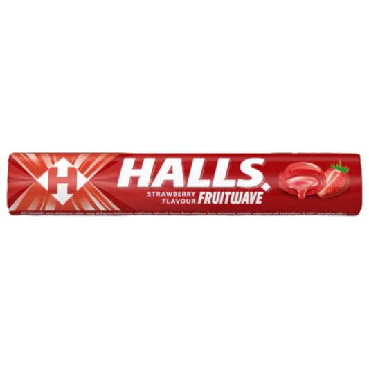 Halls Fruitwave Strawberry 45g