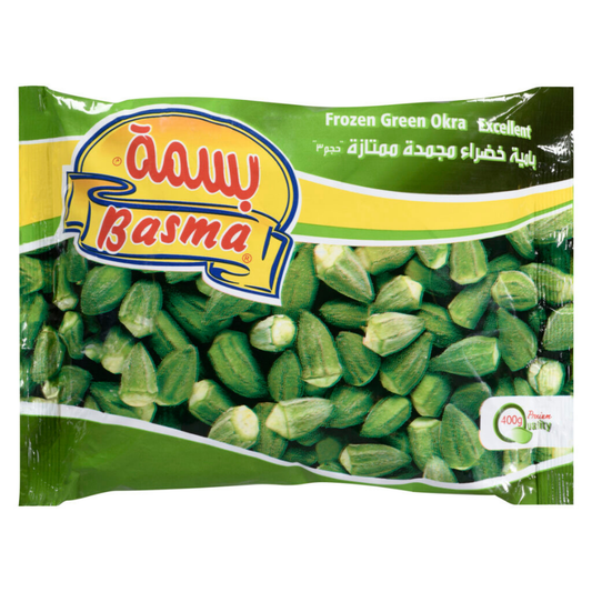 Basma Frozen Green Okra Excellent 400G