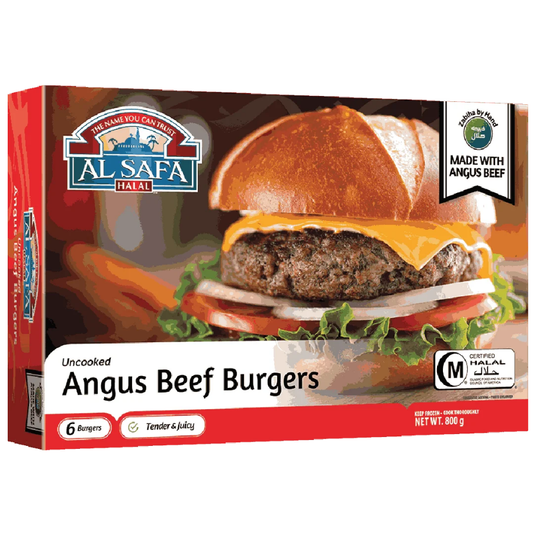 Al Safa Beef Cheese Burger 800G