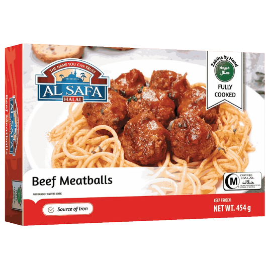 Al Safa Beef Meatballs 454G