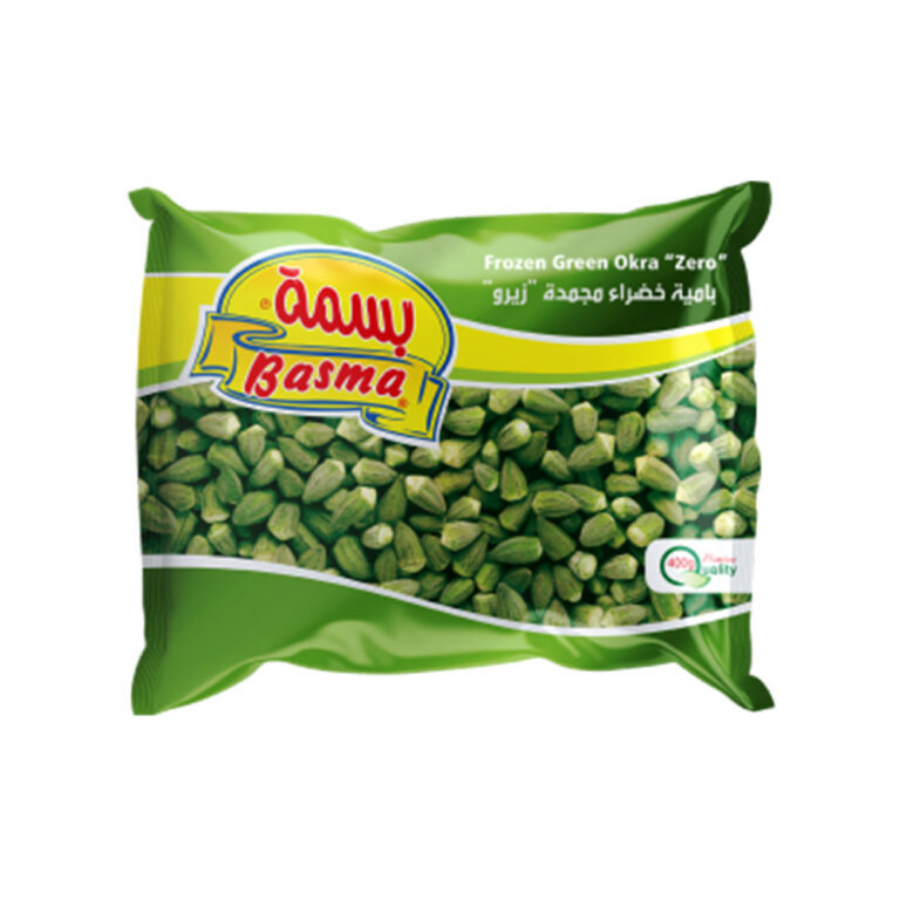 Basma Frozen Green Okra Zero 400G