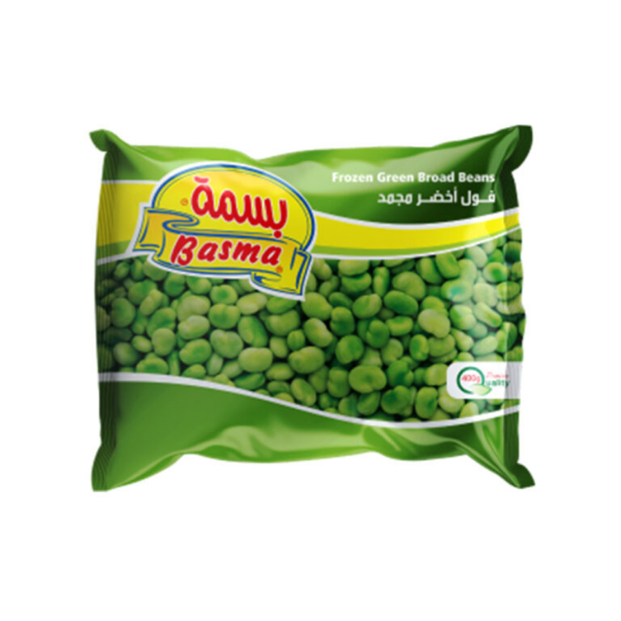 Basma Peeled Green Broad Beans 400G