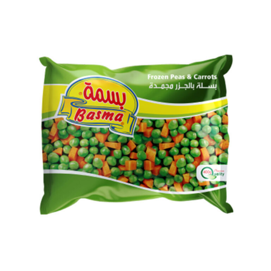 Basma Frozen Peas & Carrots 400G