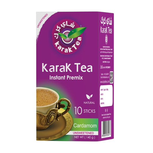 Karak Tea Instant Cardamom Unsweetened 10PC
