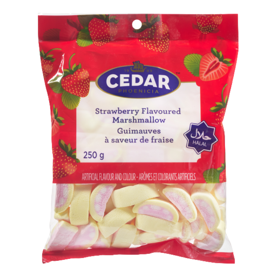 Cedar Halal Marshmallow Strawberry 250 g