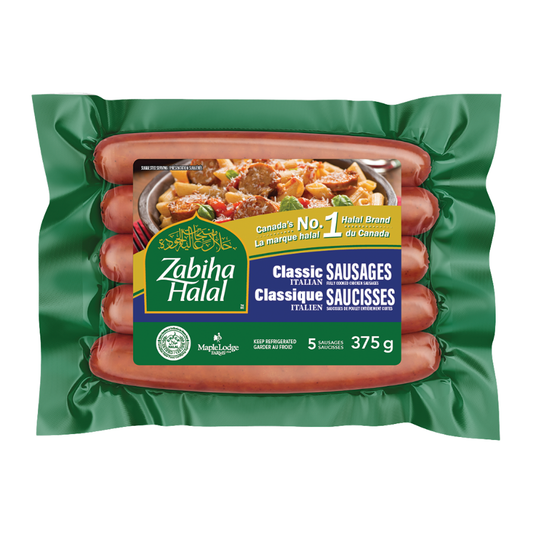 Zabiha Halal Classic Mild Sausages 375G