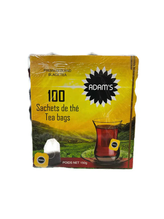 Adams Black Tea Bags 100 Tea bags