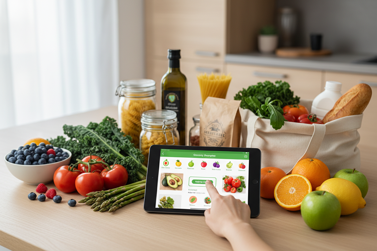 online grocery shopping